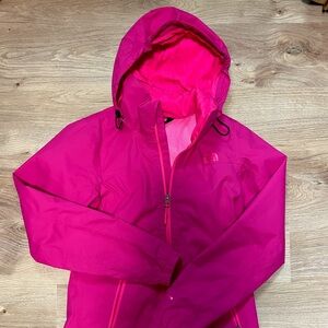 The North Face - Hot Pink - Women’s Rain Jacket - Used Great Condition - XS